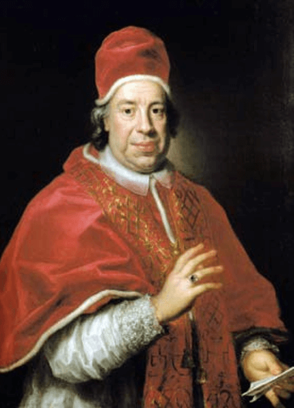 Papa Inocencio XIII (Michelangelo Conti, Poli, 13 de mayo de 1655-Roma, 7 de marzo de 1724).